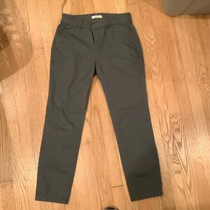 Army green chinos